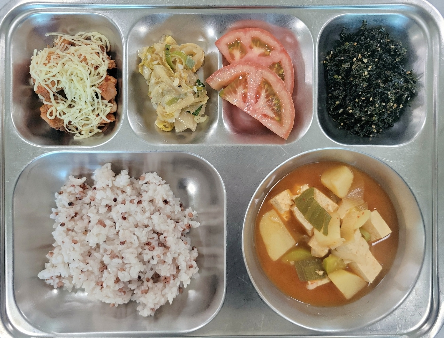 중식 식단 이미지