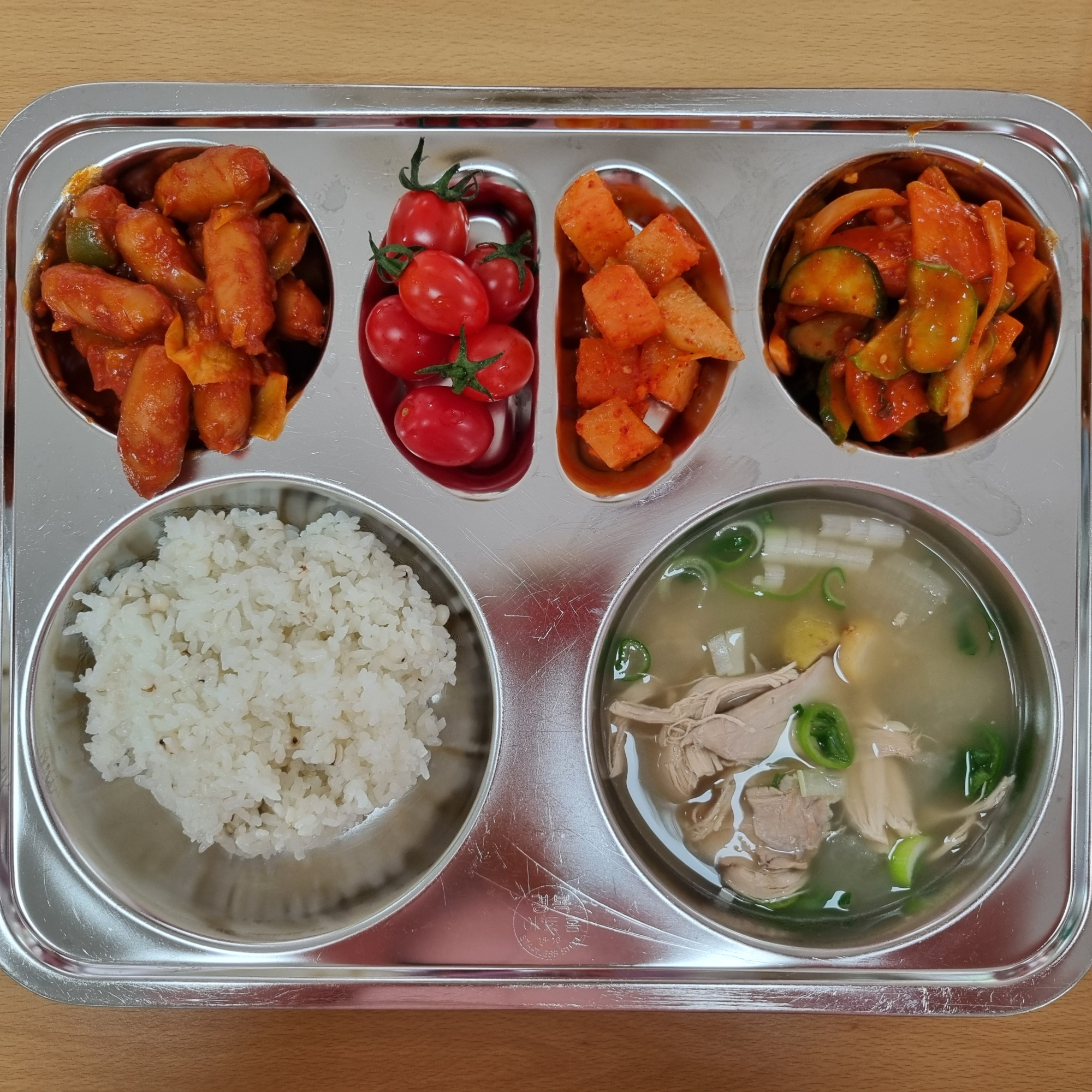 중식 식단 이미지