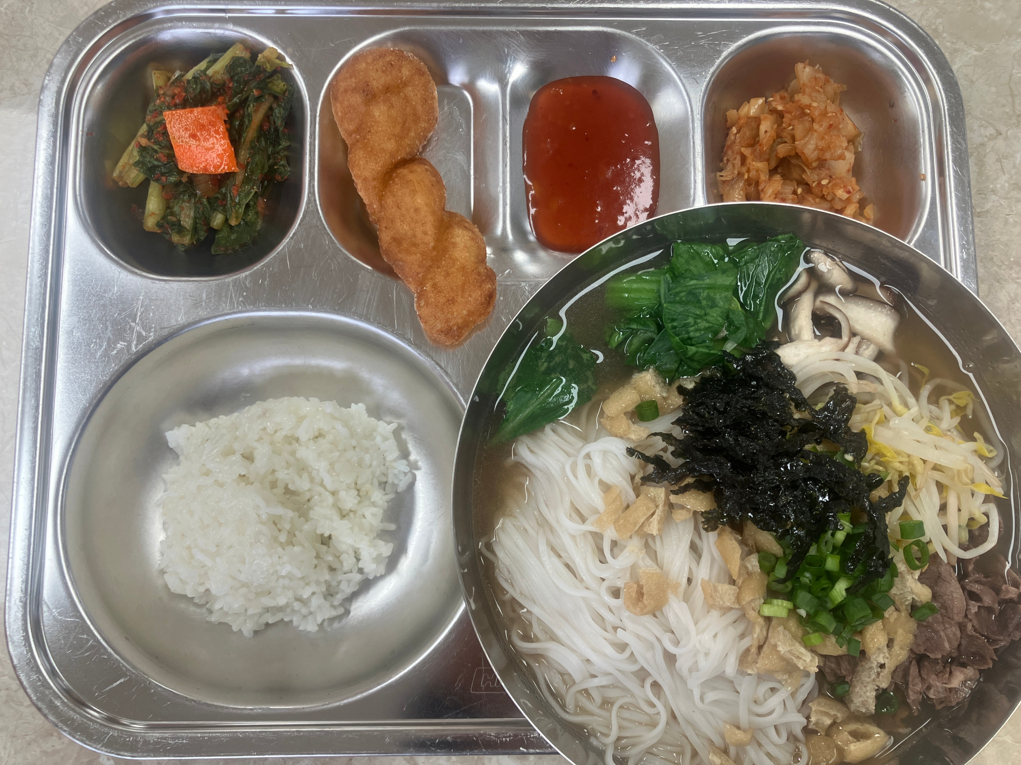 중식 식단 이미지
