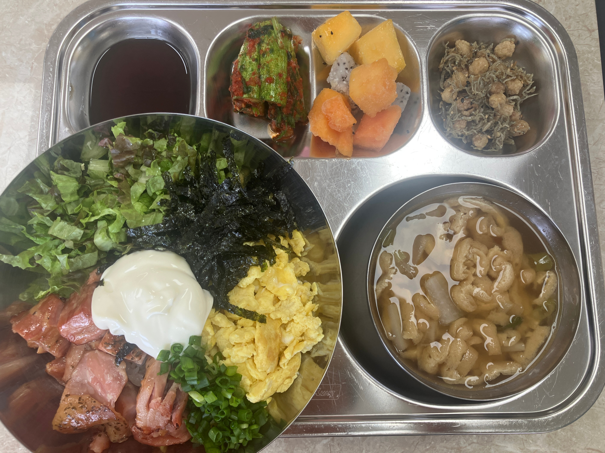 중식 식단 이미지
