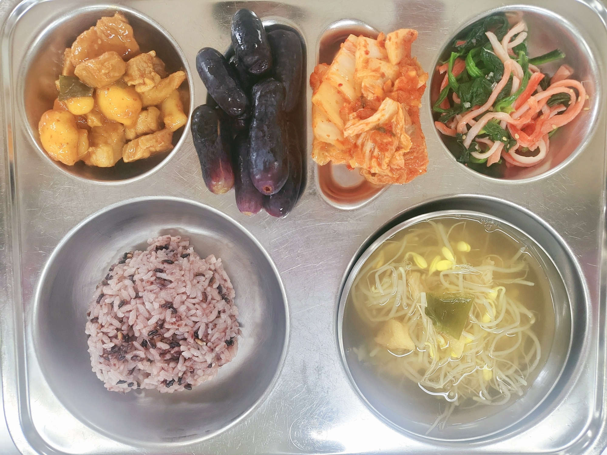 중식 식단 이미지
