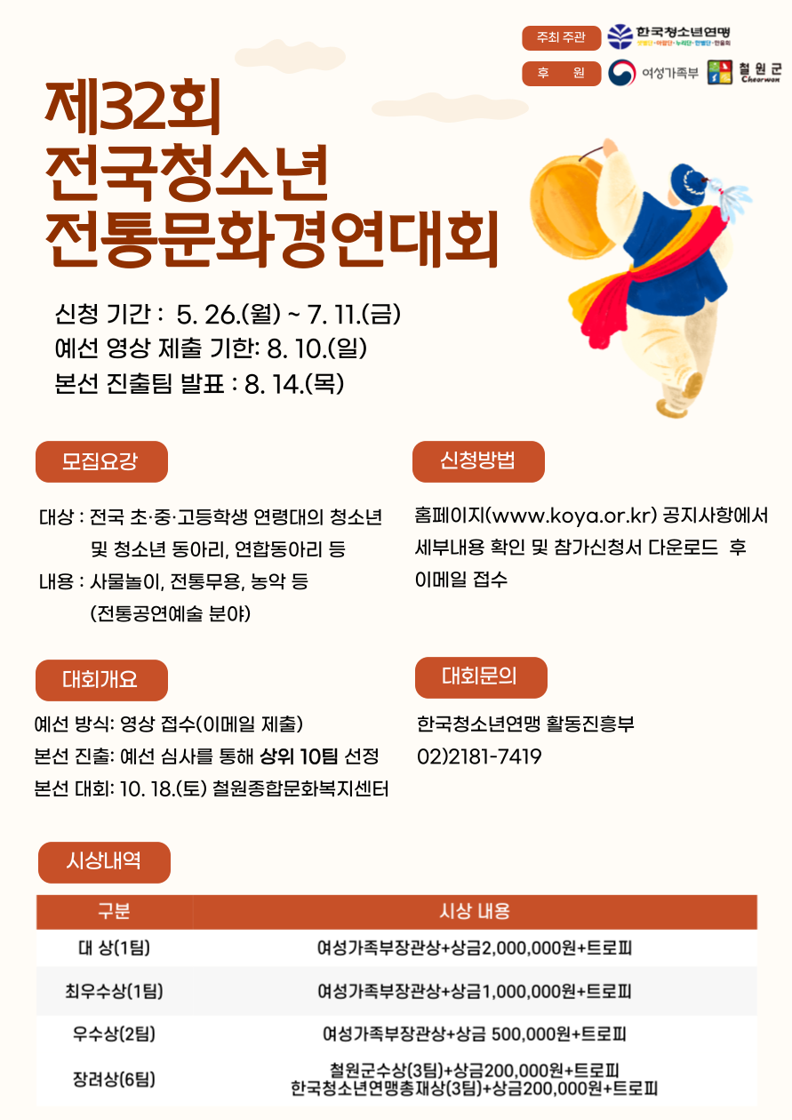 (3) 경연대회 홍보포스터