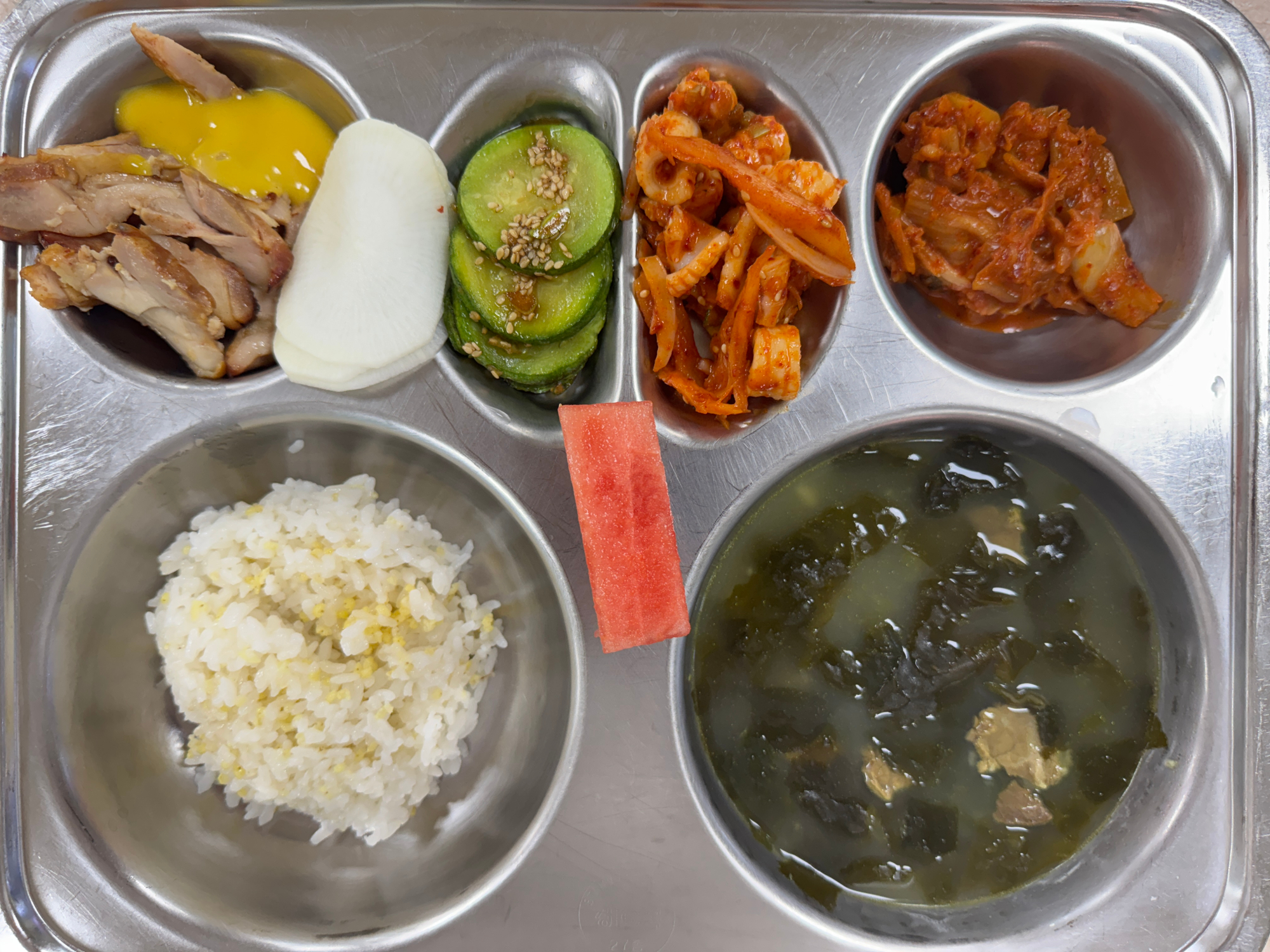중식 식단 이미지
