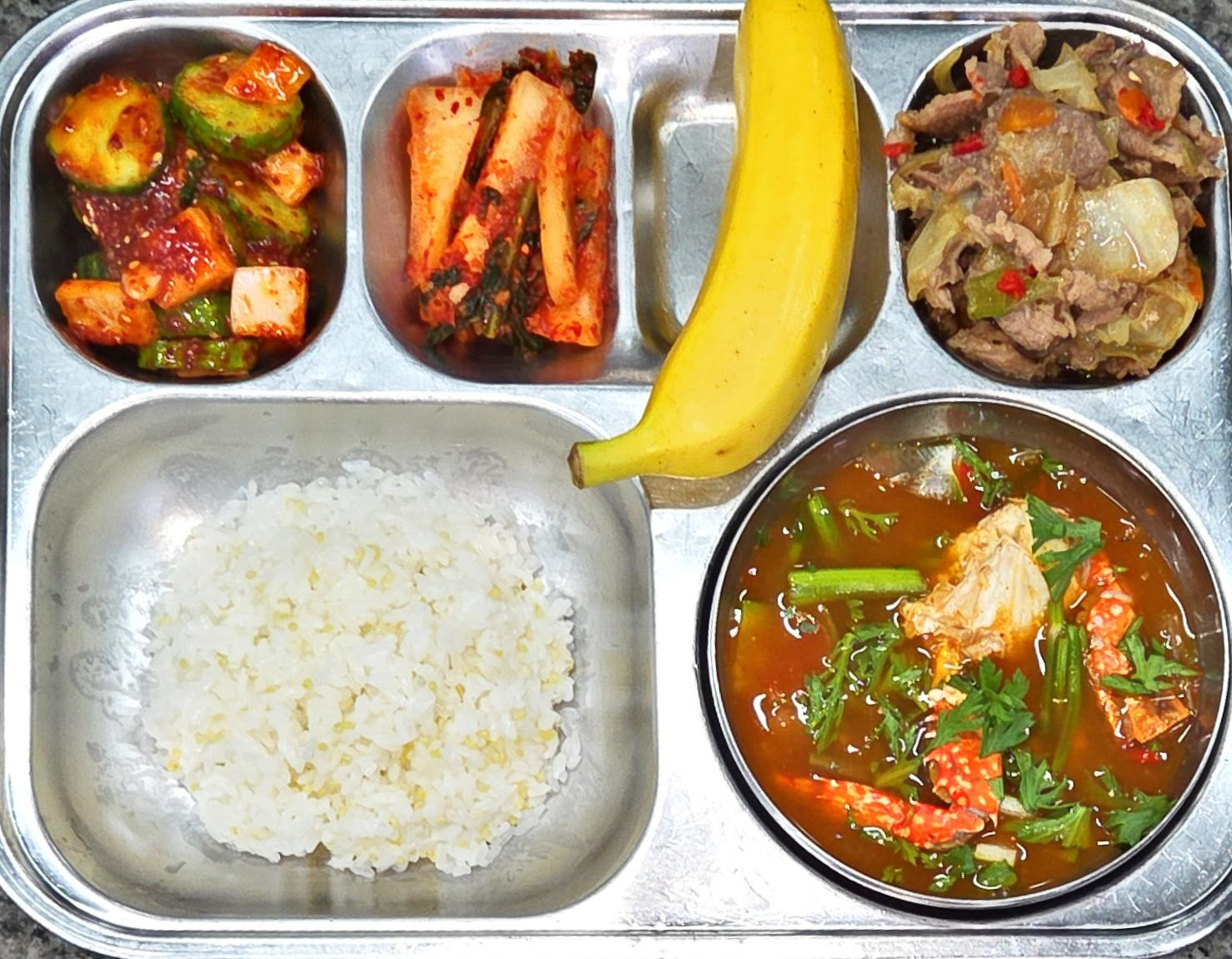 중식 식단 이미지