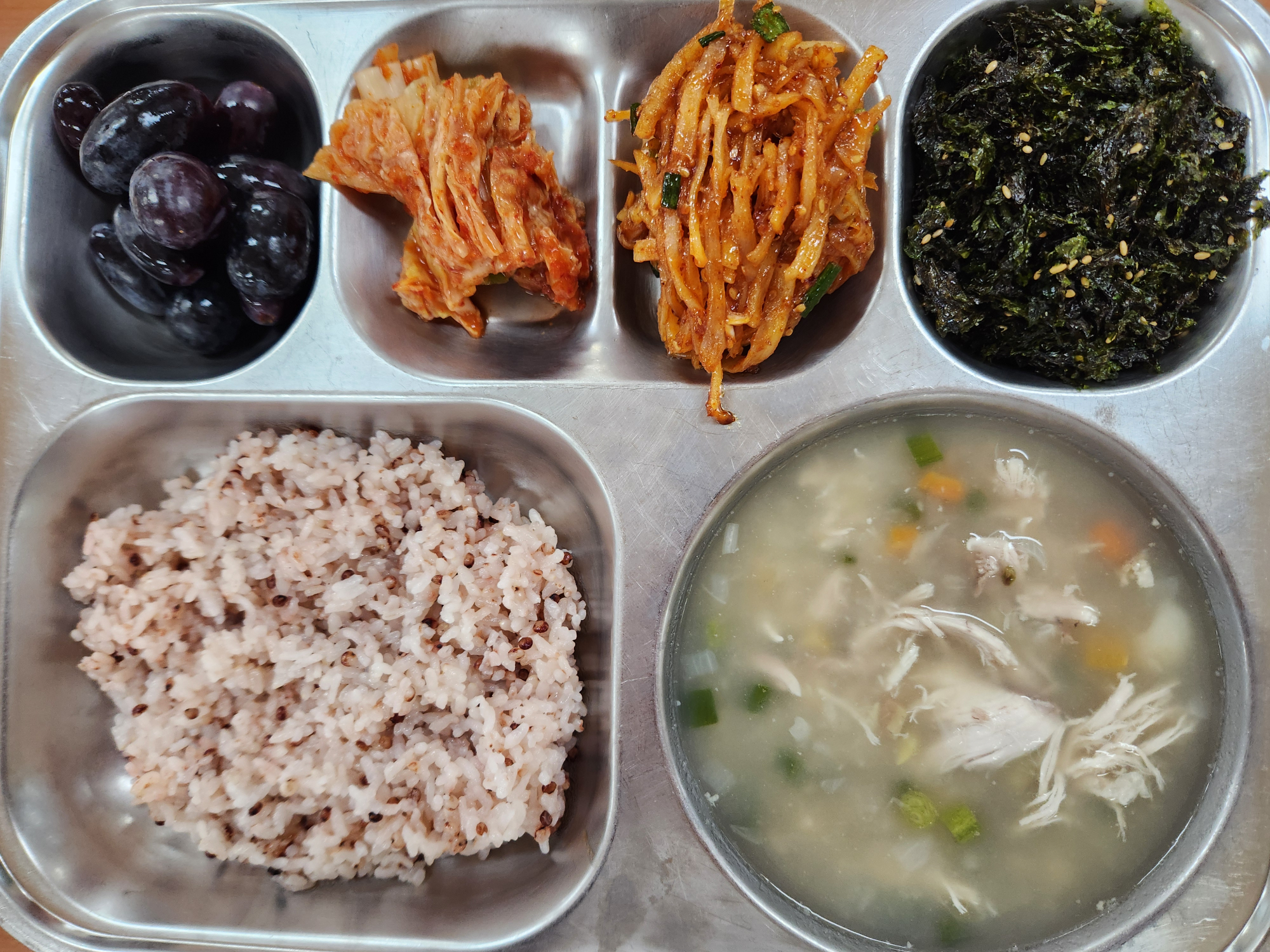 중식 식단 이미지