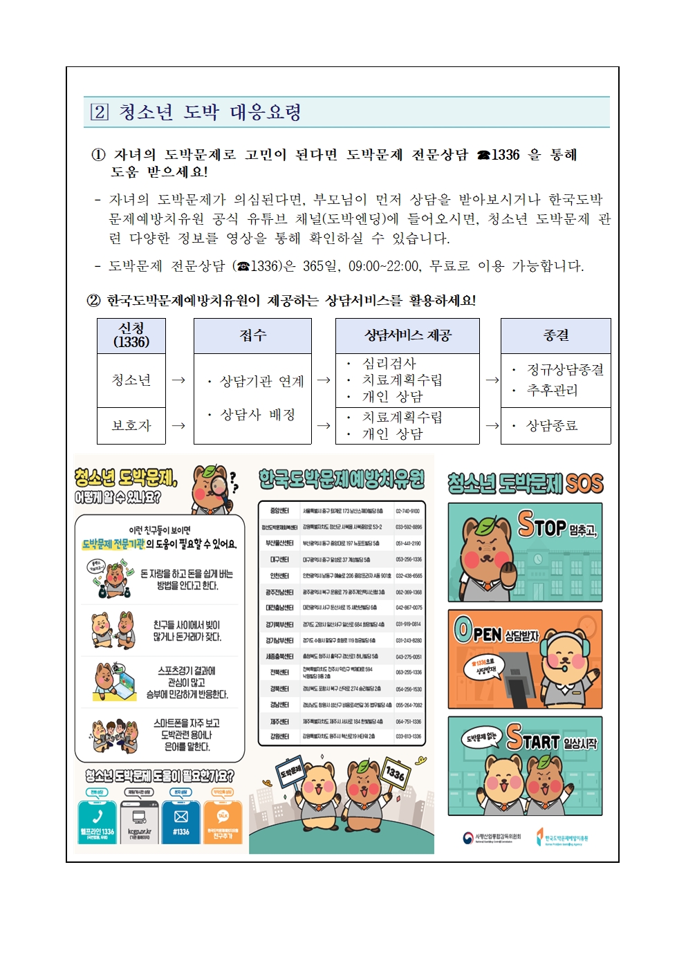 청소년 불법도박 및  불법사채 예방 가정통신문003