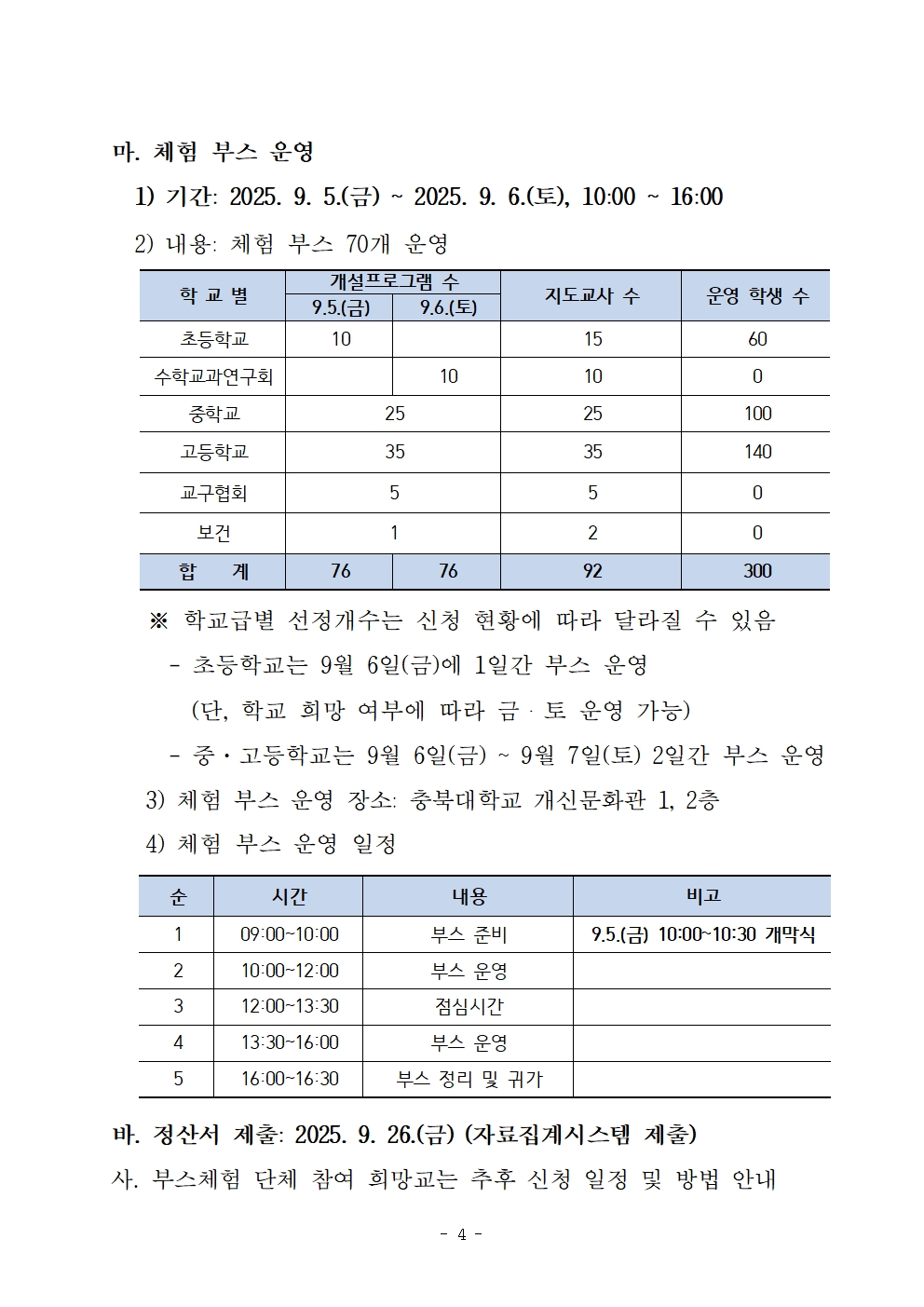 제15회 충북수학축제 운영 계획004