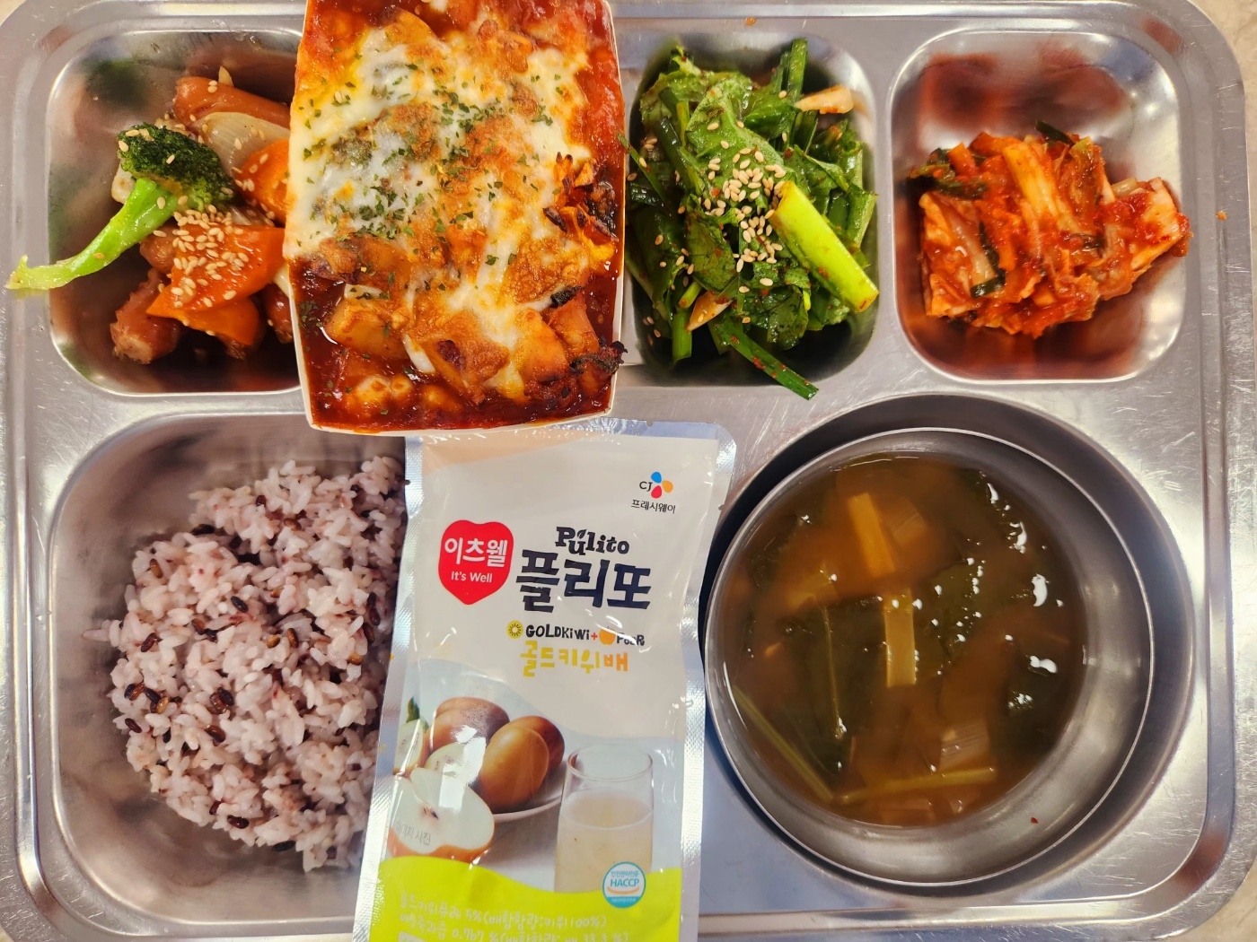 중식 식단 이미지