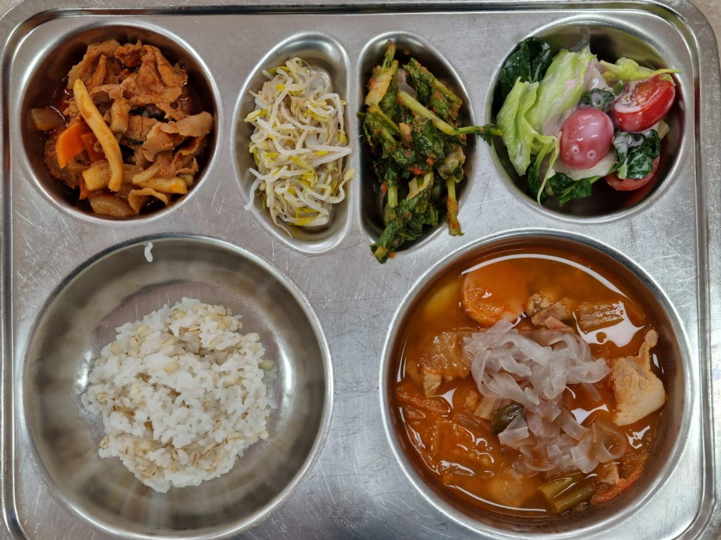중식 식단 이미지