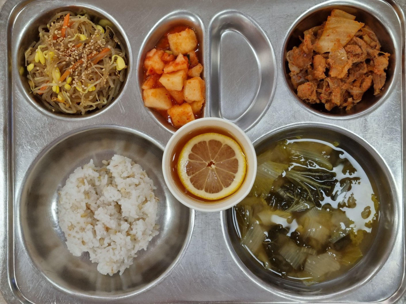 중식 식단 이미지