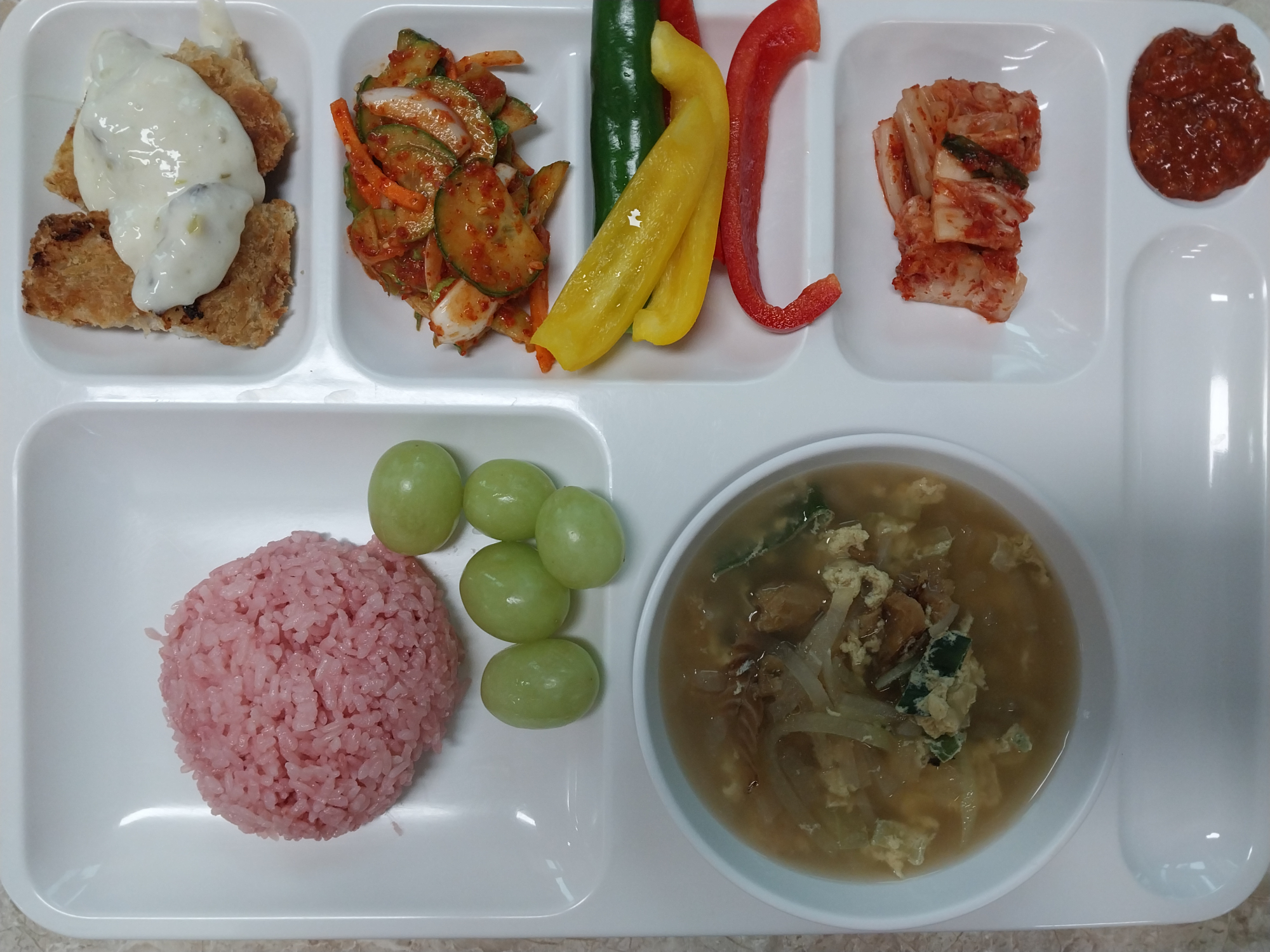 중식 식단 이미지