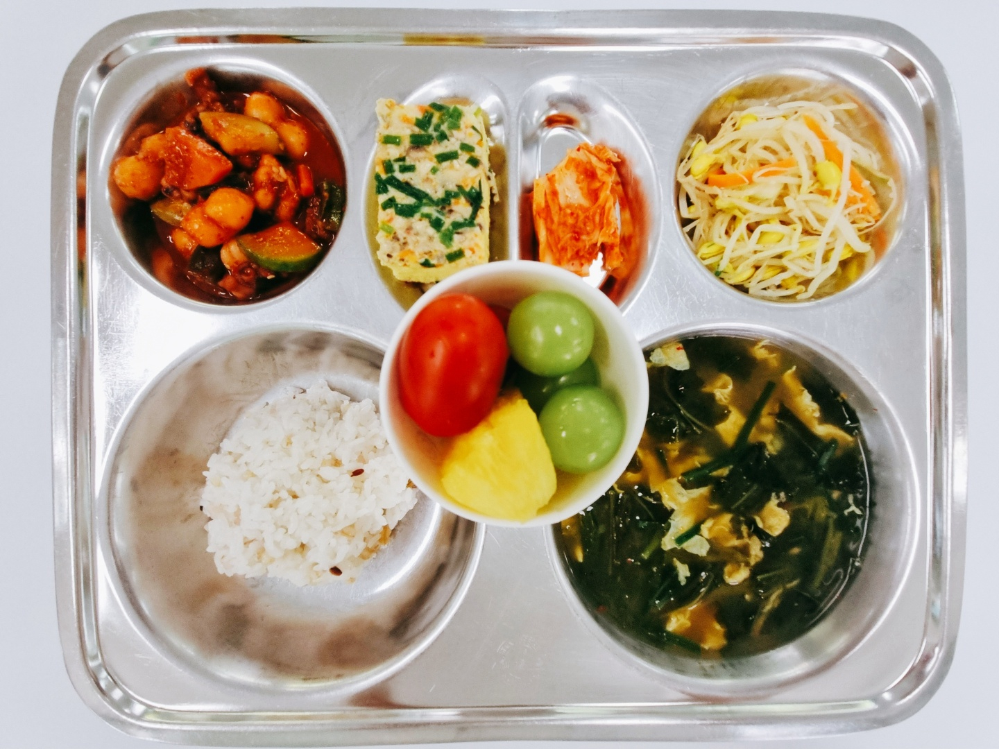 중식 식단 이미지