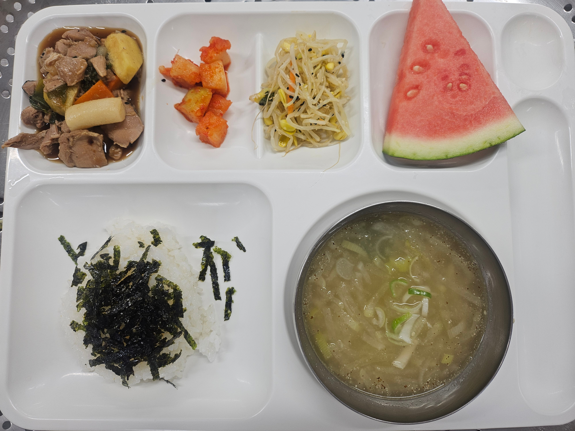중식 식단 이미지