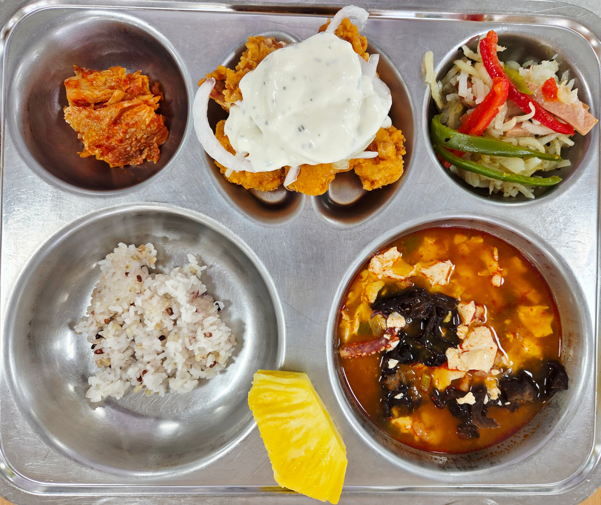 중식 식단 이미지