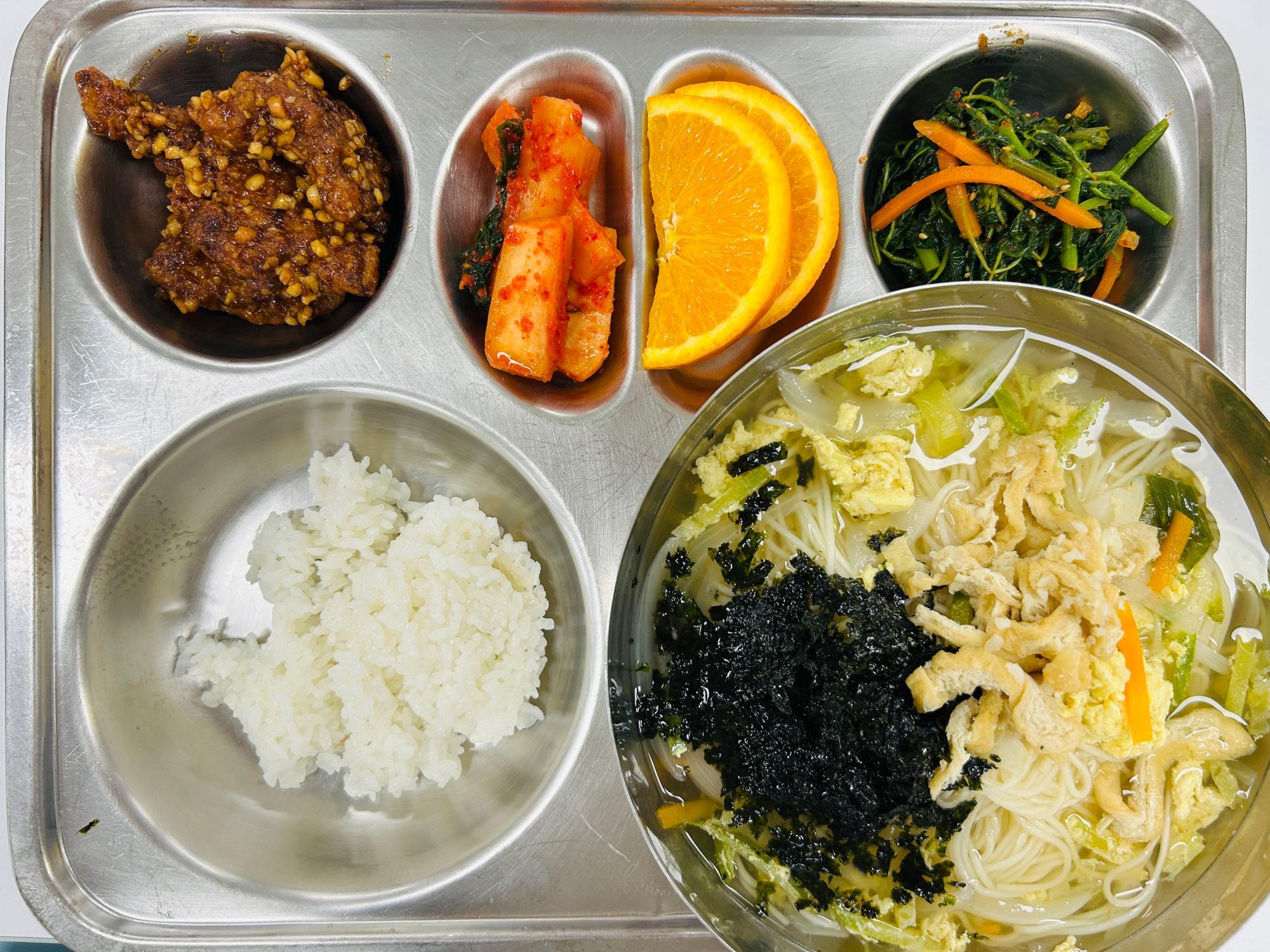 중식 식단 이미지