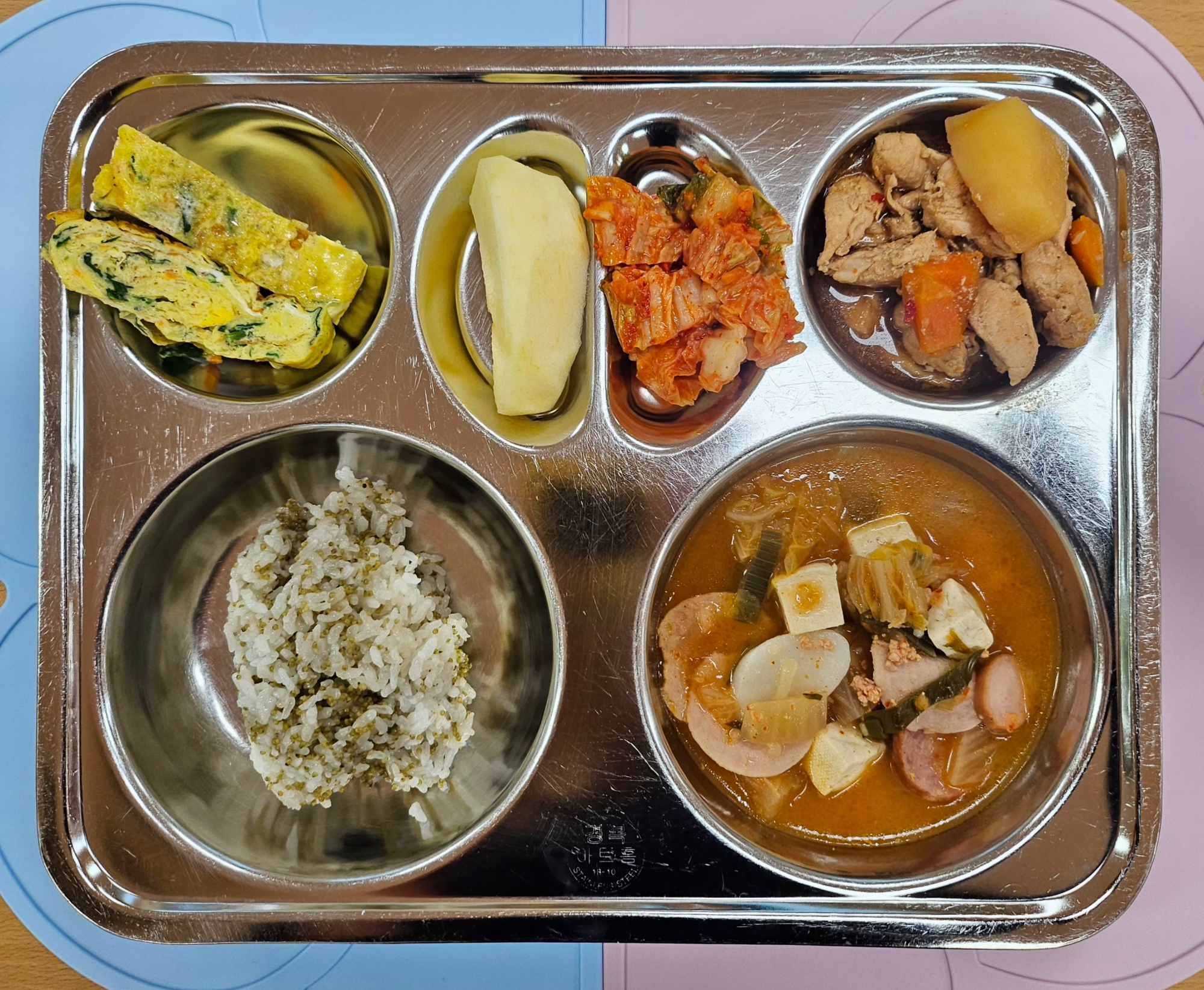 중식 식단 이미지