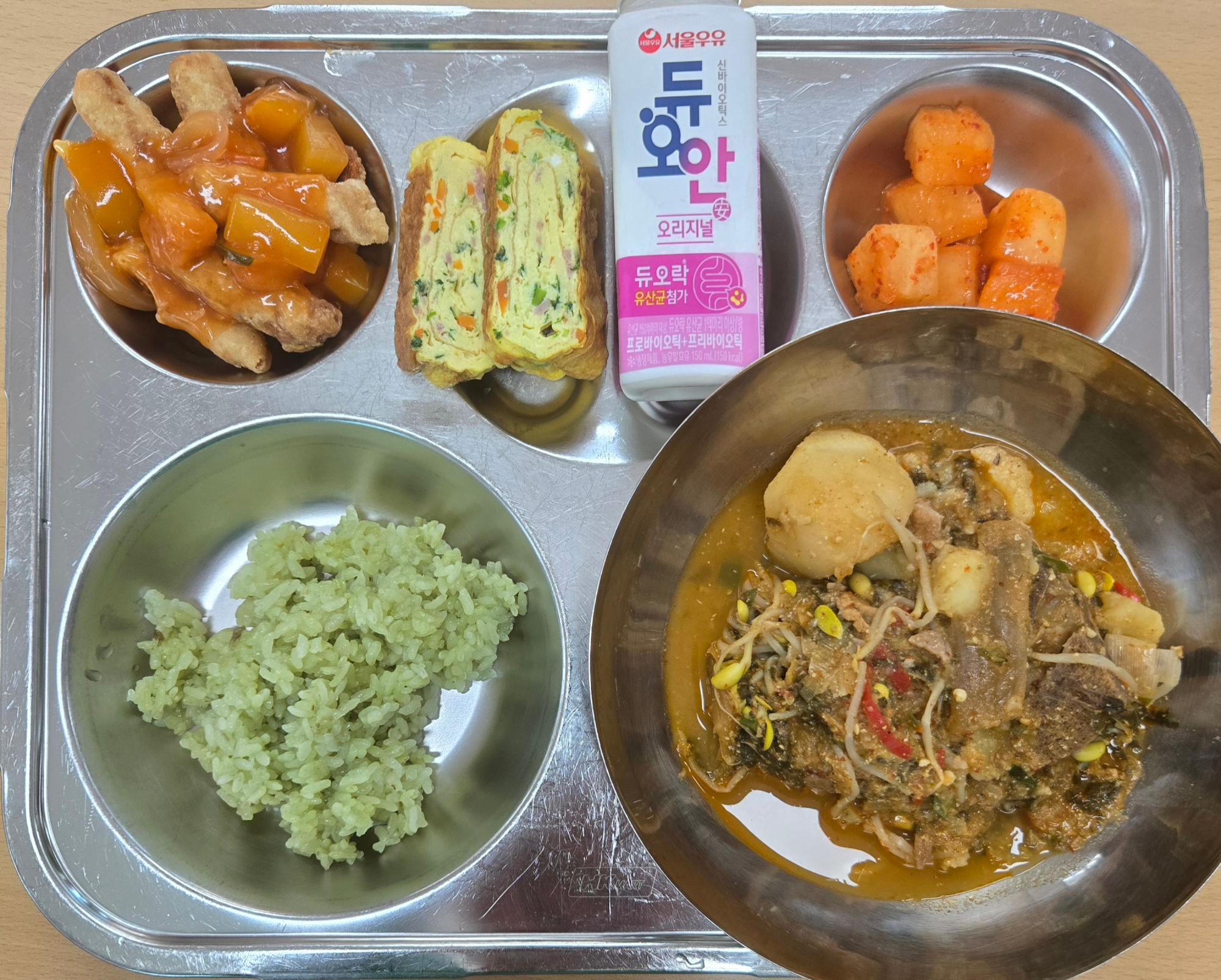 중식 식단 이미지