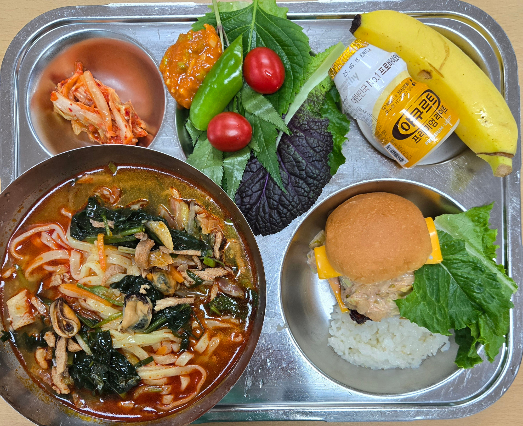 중식 식단 이미지