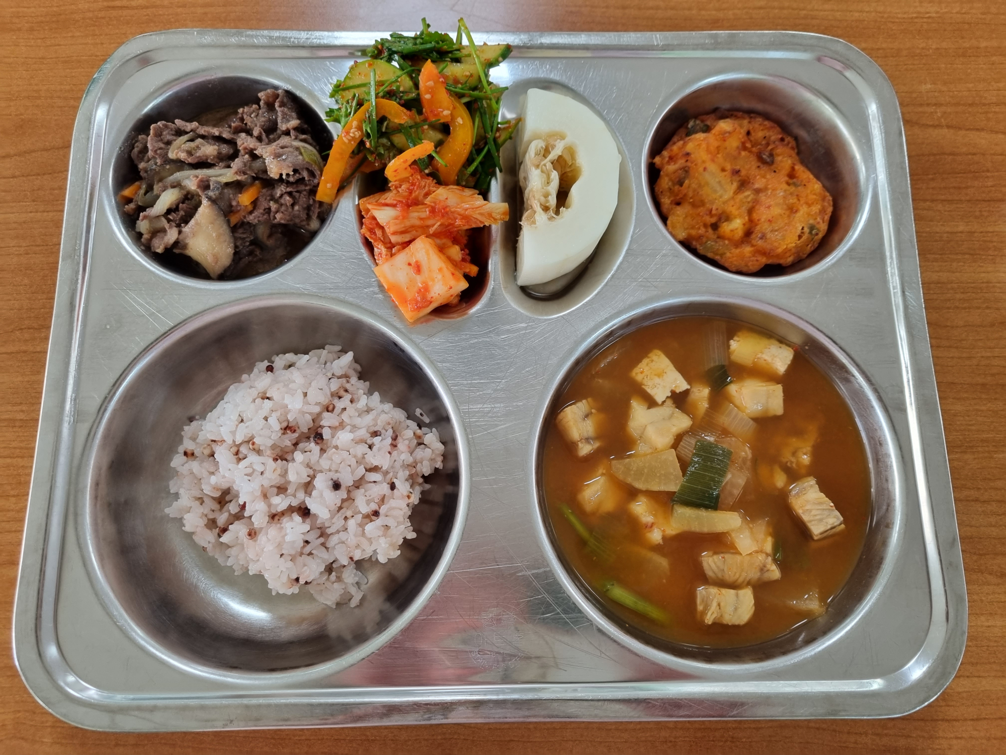 중식 식단 이미지