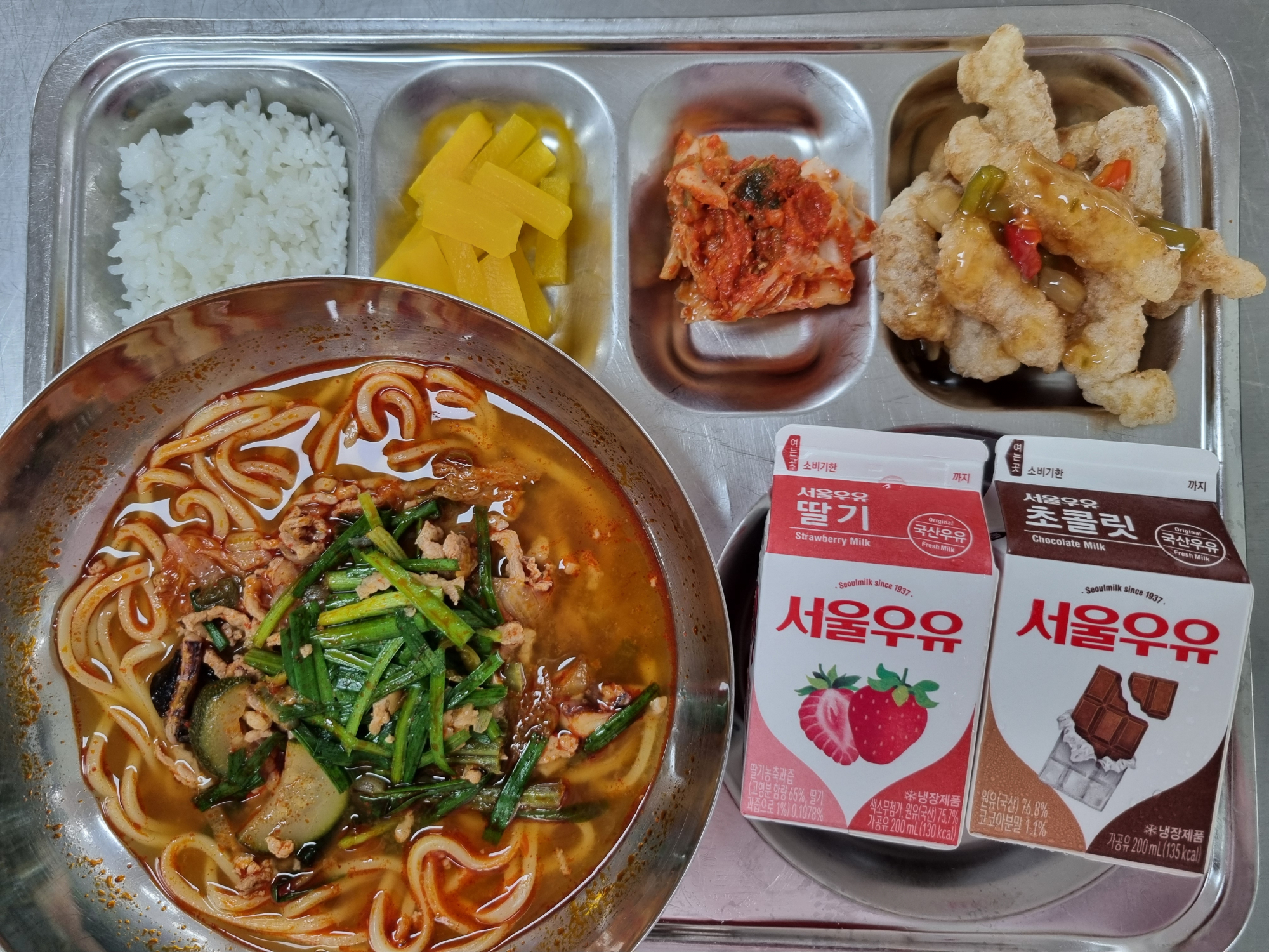 중식 식단 이미지
