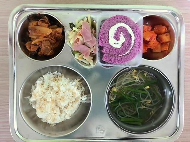 중식 식단 이미지