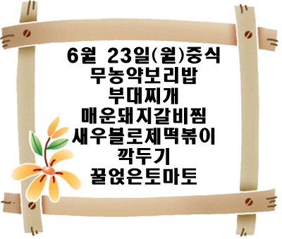 20250623 - 식단명(중)