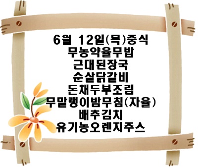 20250612 - 식단(중)