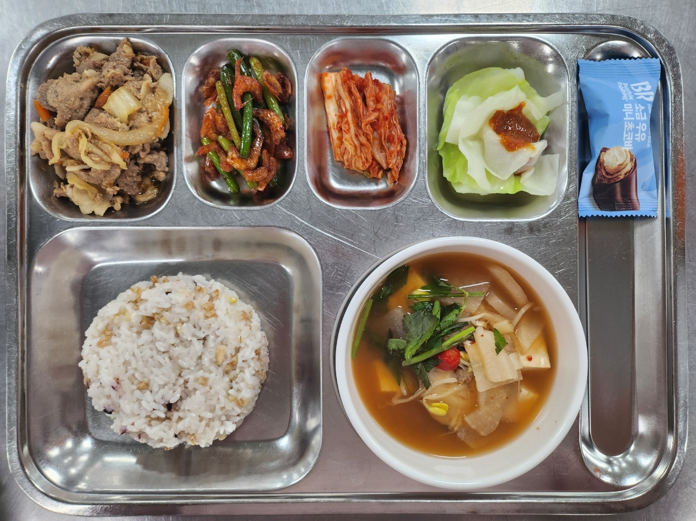 중식 식단 이미지