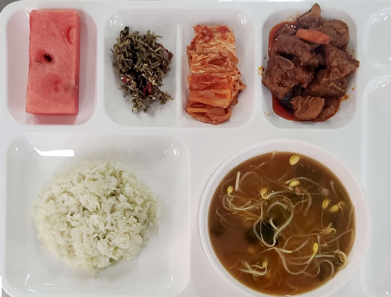 중식 식단 이미지