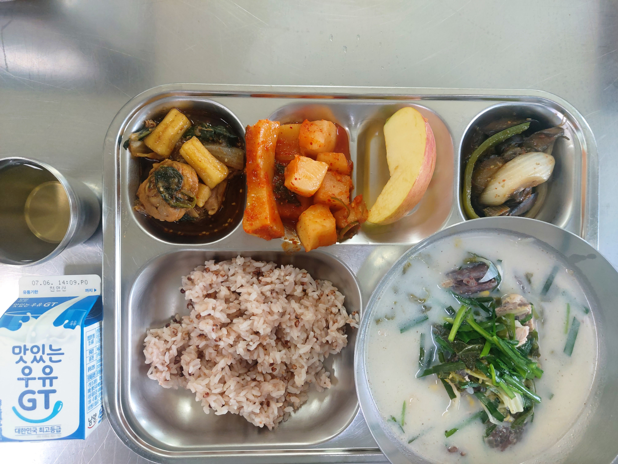 중식 식단 이미지