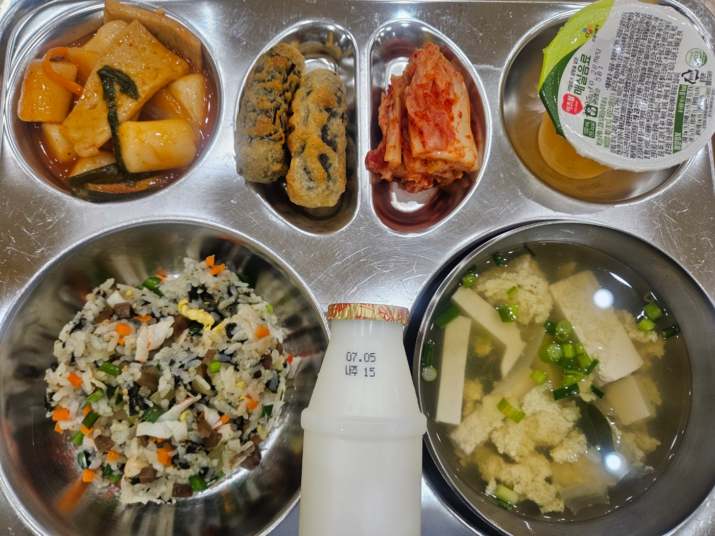 중식 식단 이미지