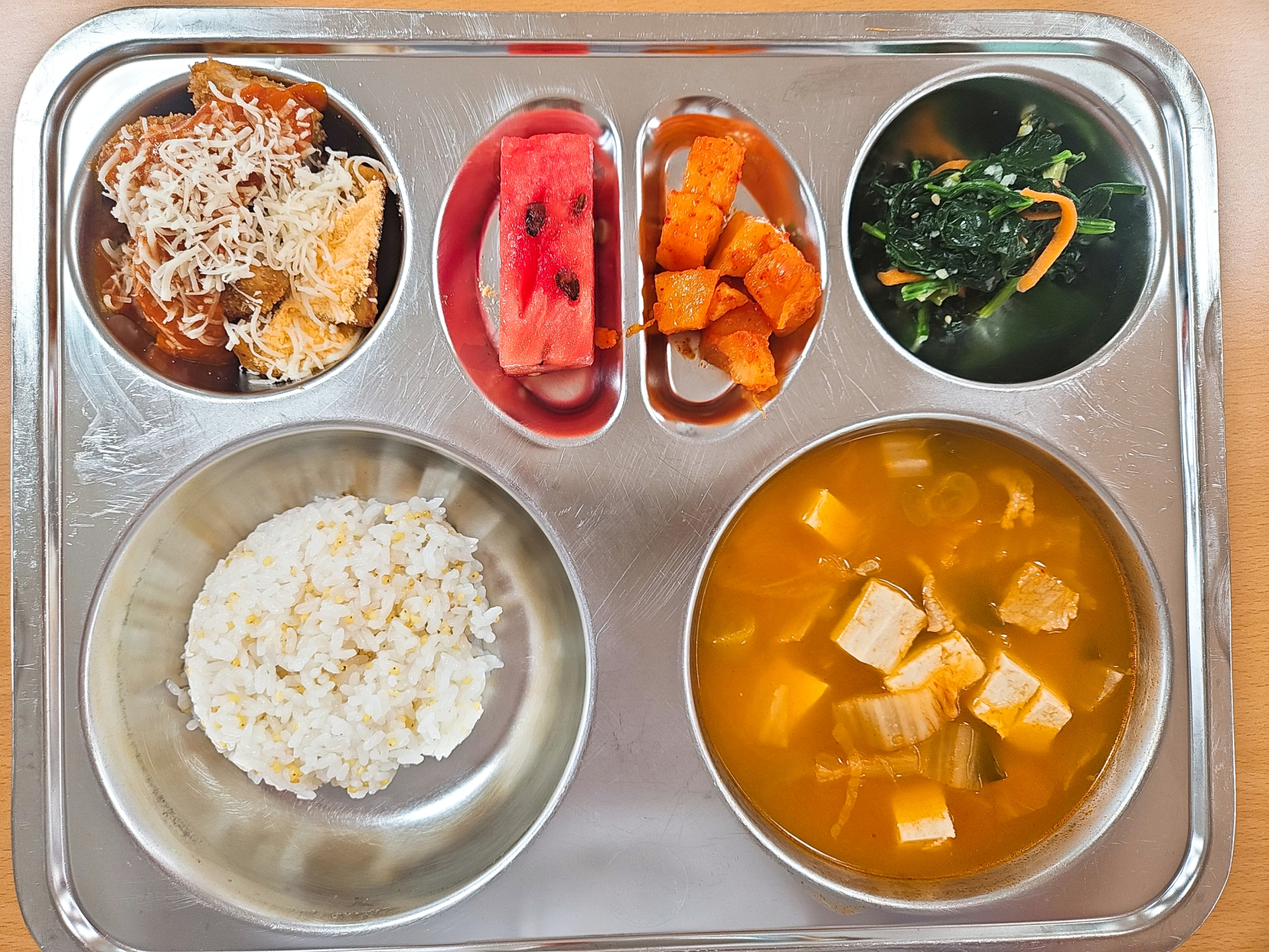 중식 식단 이미지