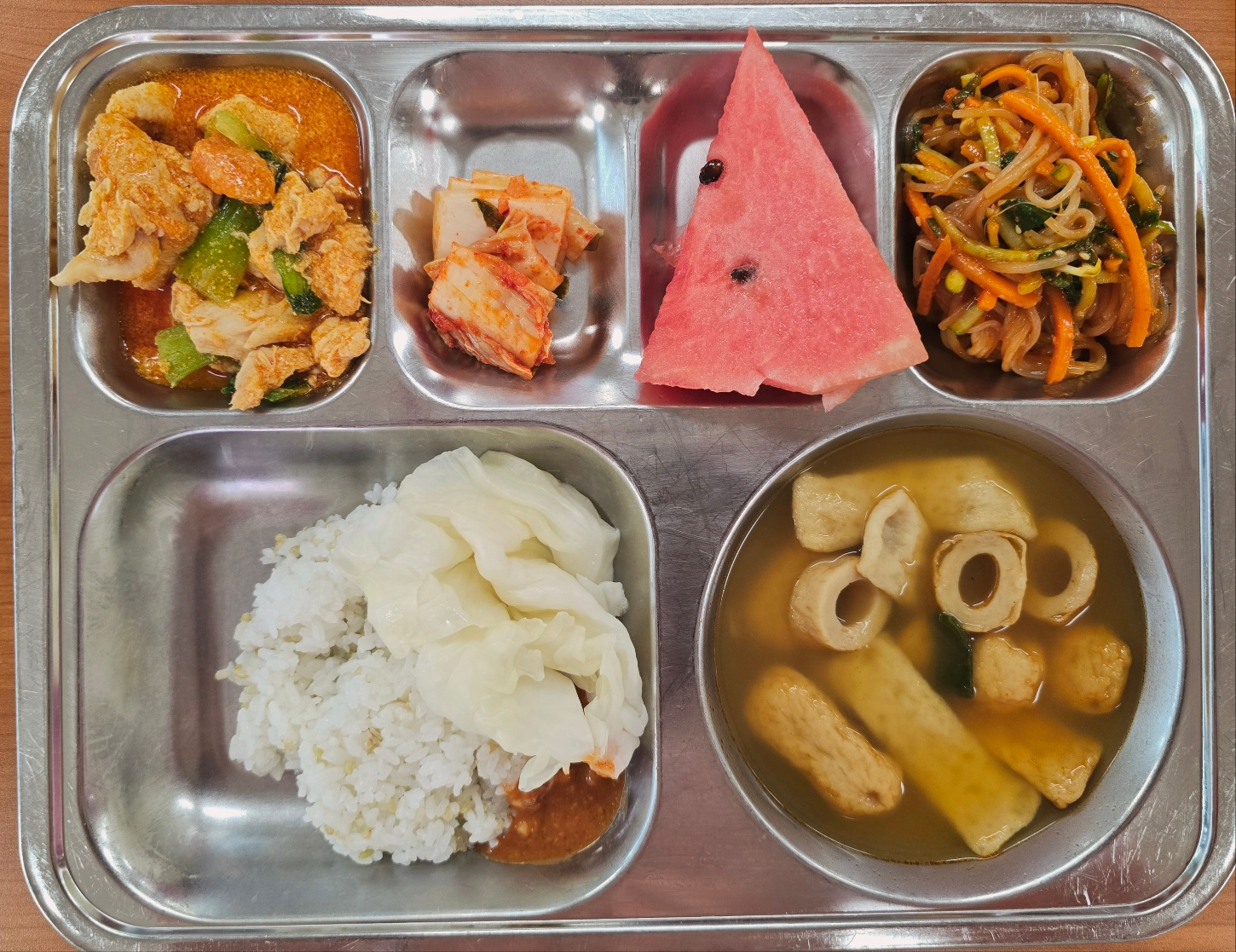 중식 식단 이미지
