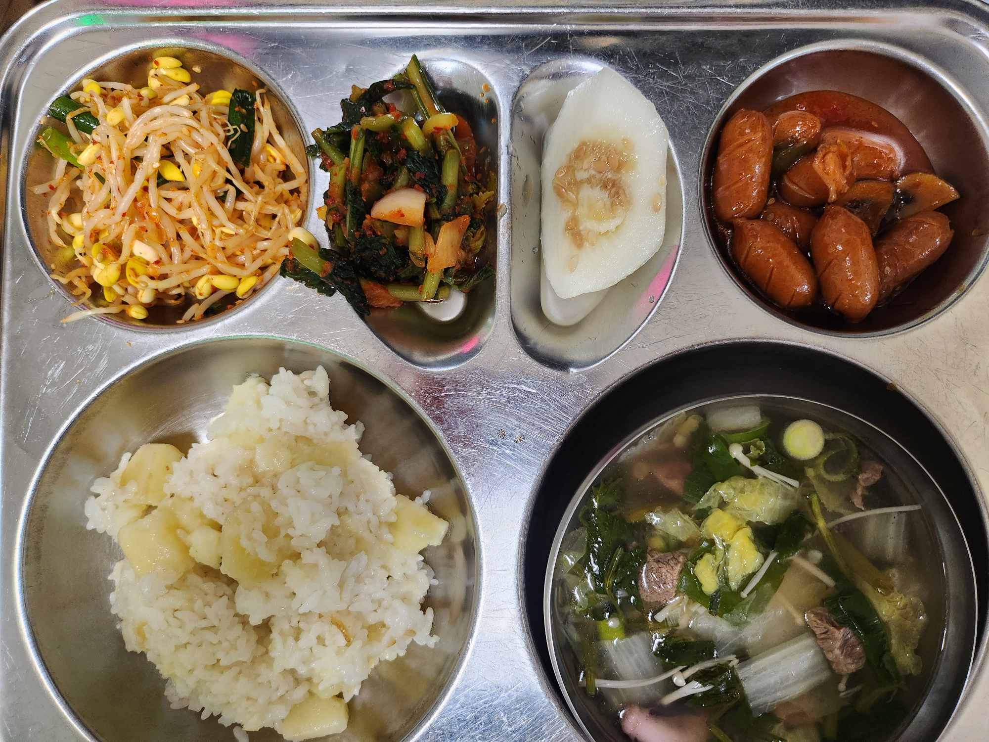 중식 식단 이미지