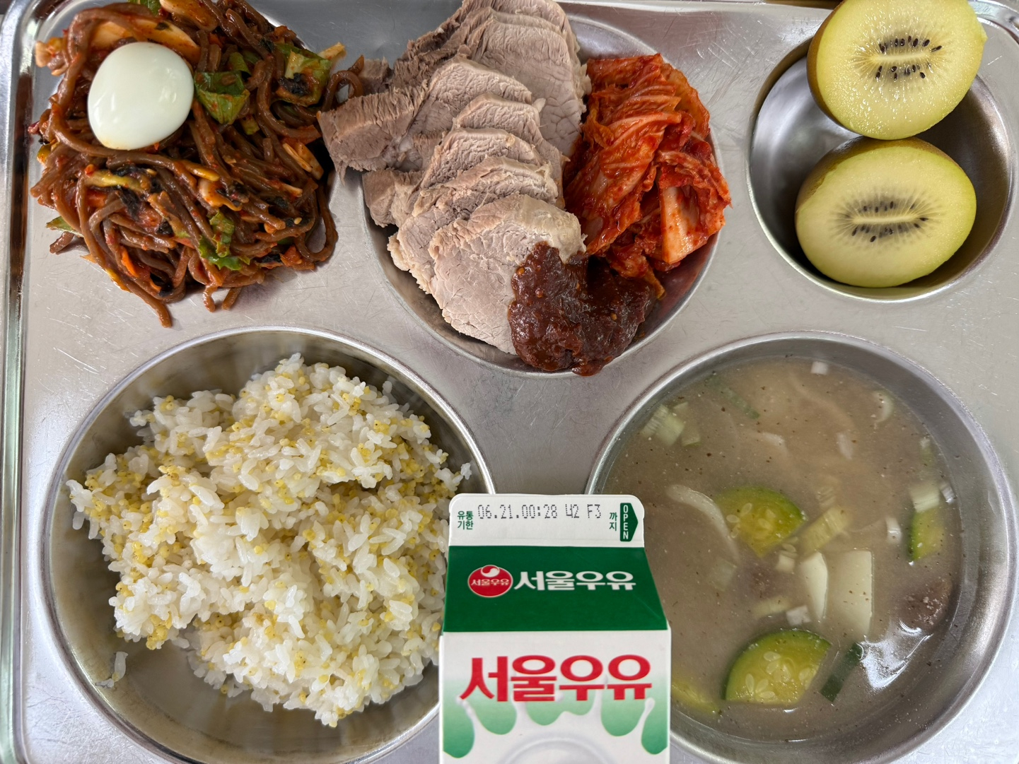 중식 식단 이미지