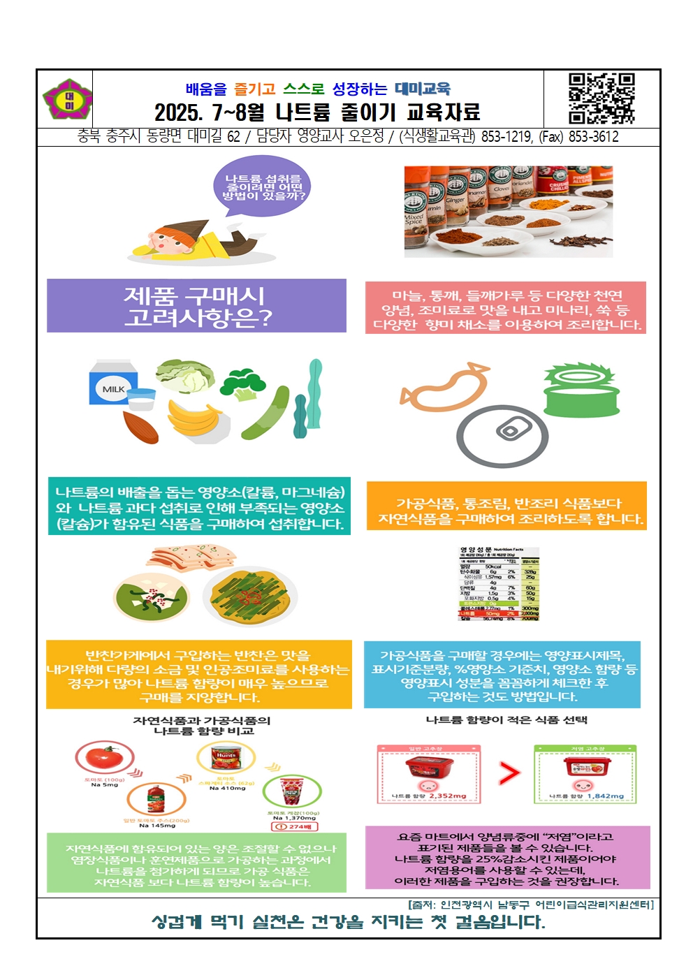 2025. 7~8월 나트륨 섭취 줄이기 교육자료001