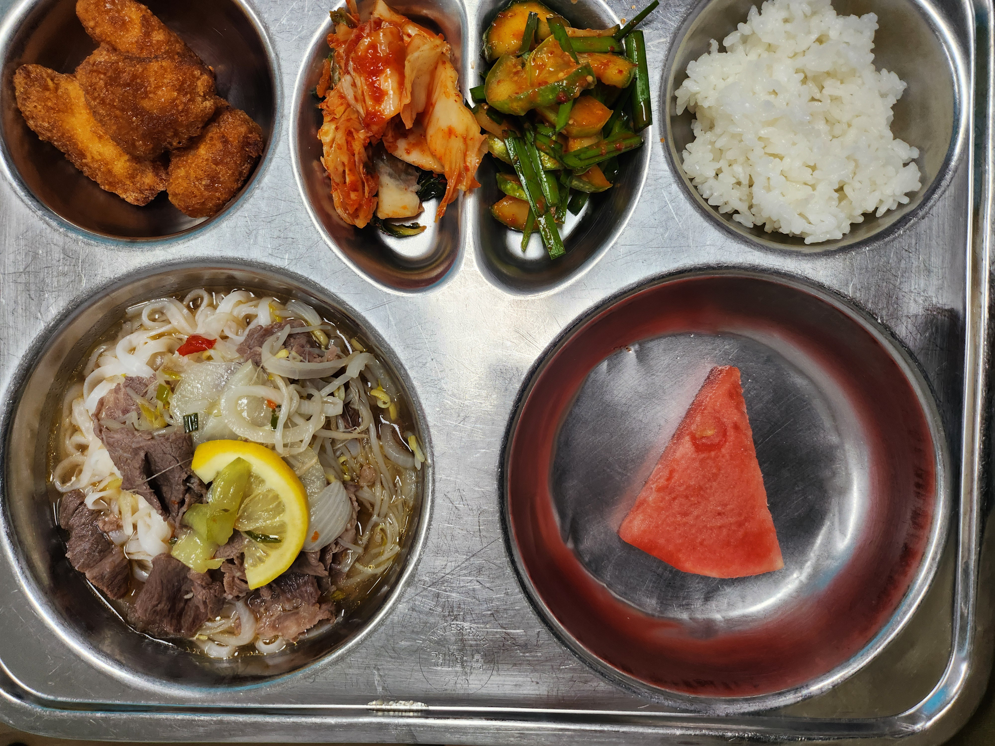 중식 식단 이미지
