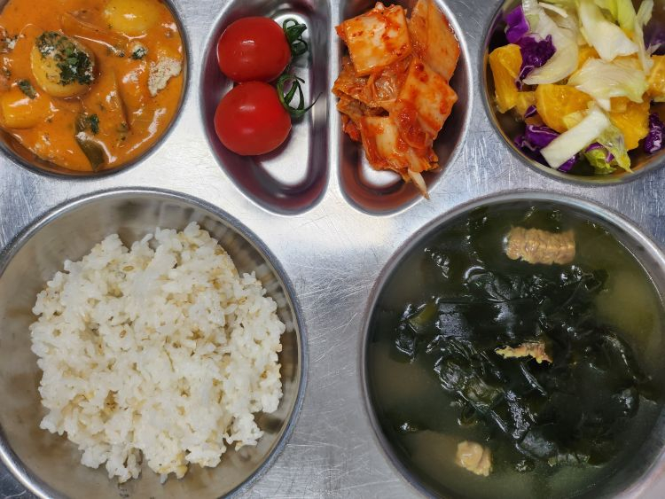 중식 식단 이미지