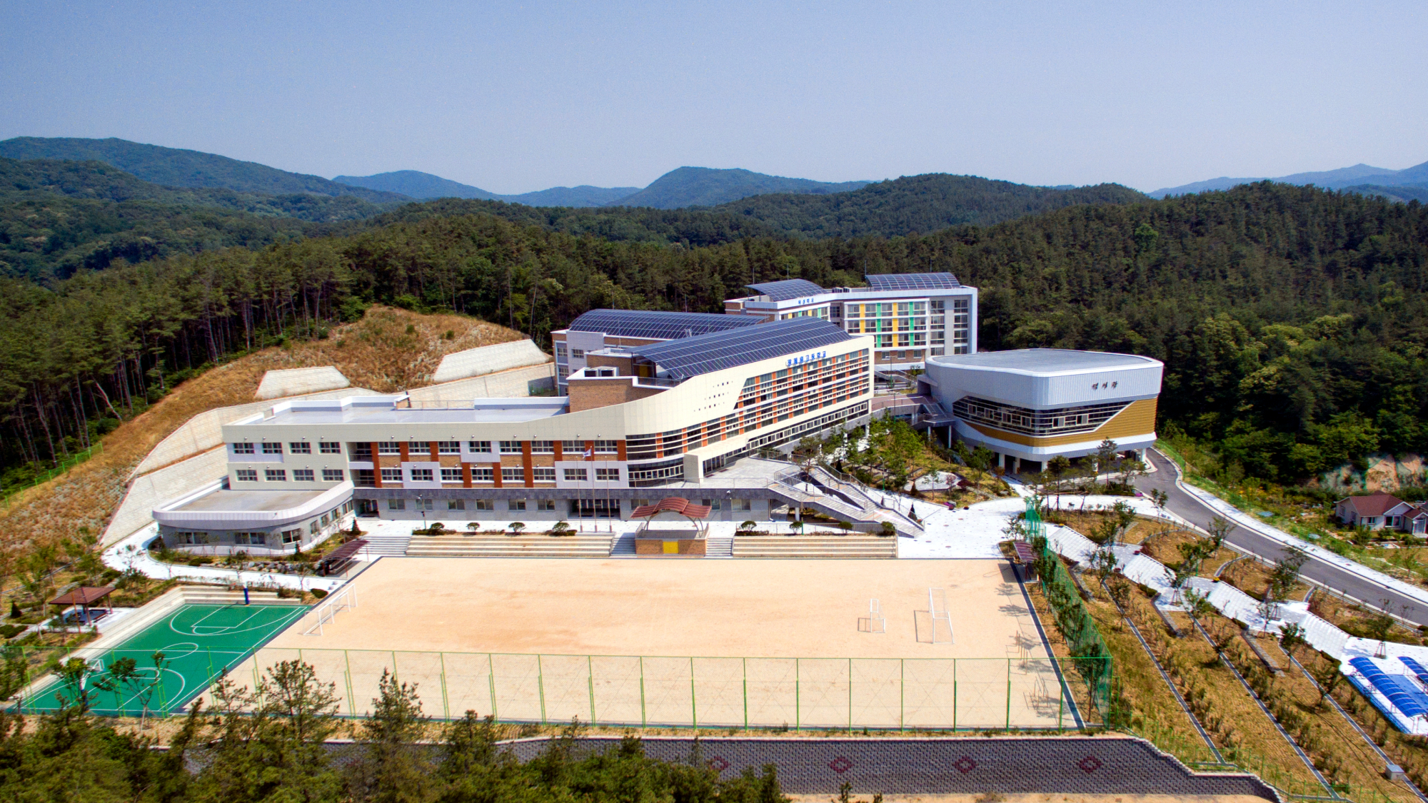 학교전경