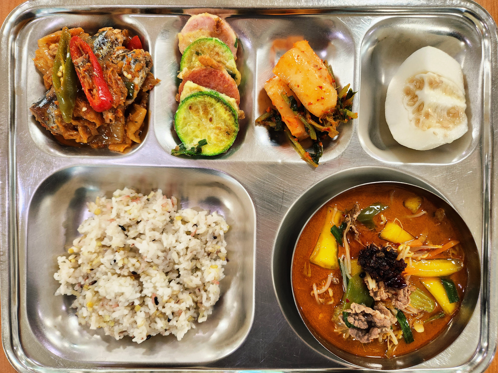 중식 식단 이미지