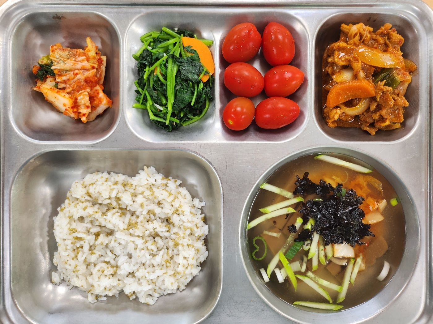 중식 식단 이미지