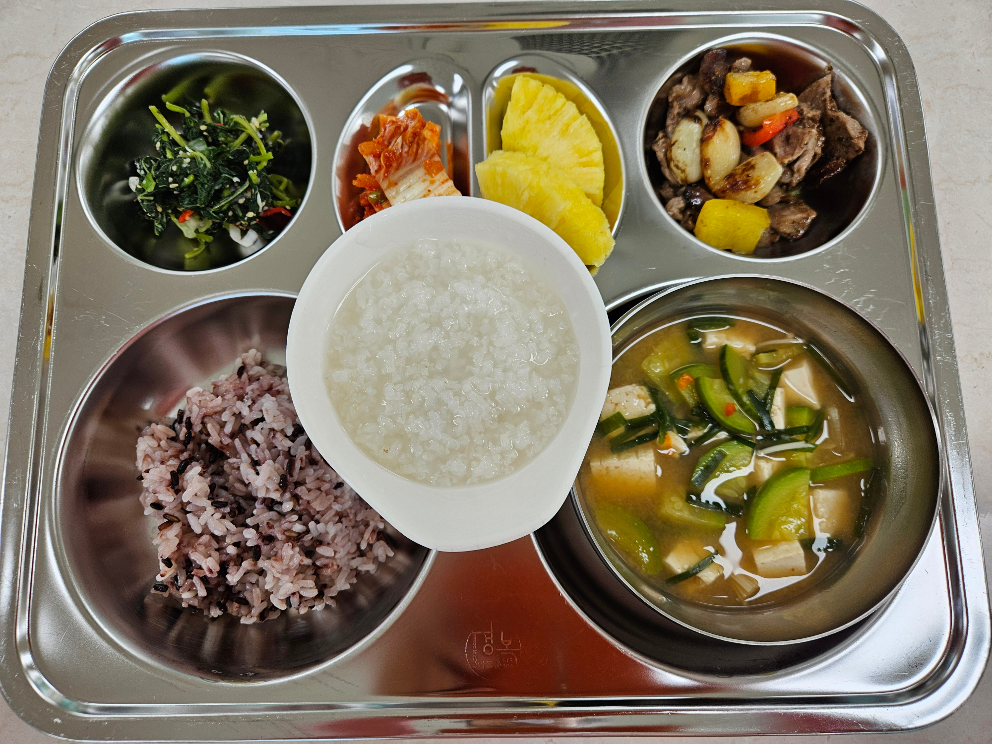 중식 식단 이미지