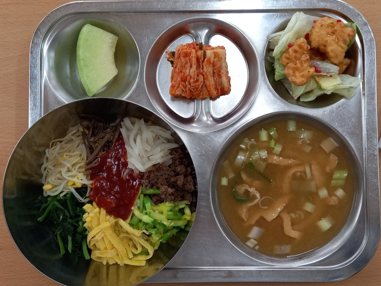 중식 식단 이미지
