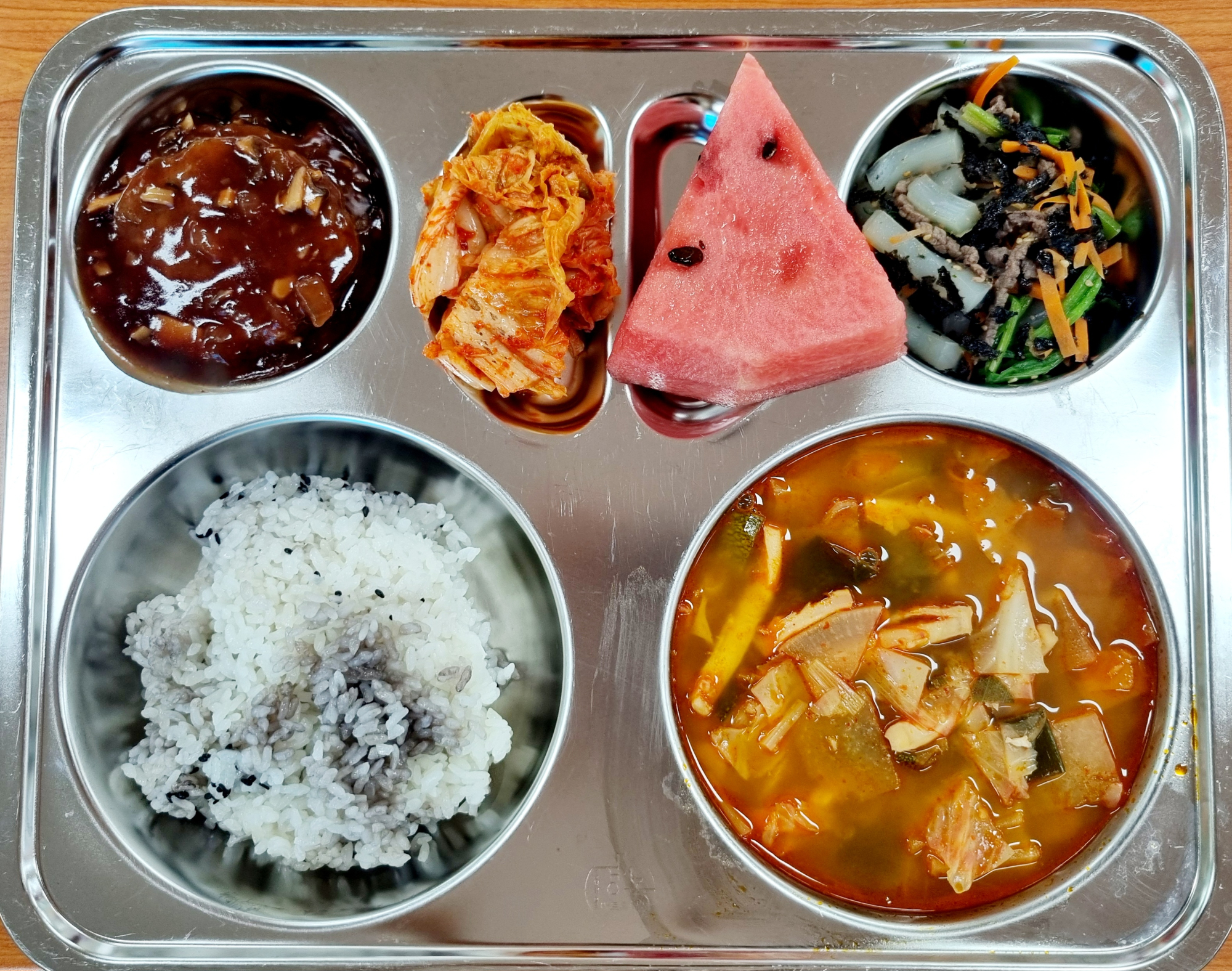 중식 식단 이미지