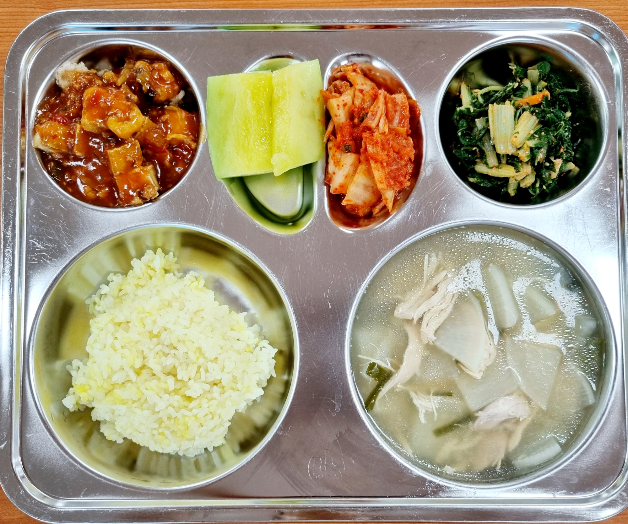 중식 식단 이미지