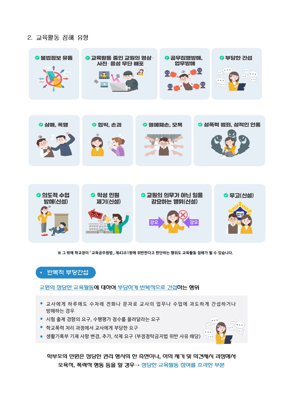 2025. 교육활동 침해행위 예방교육 가정통신문002