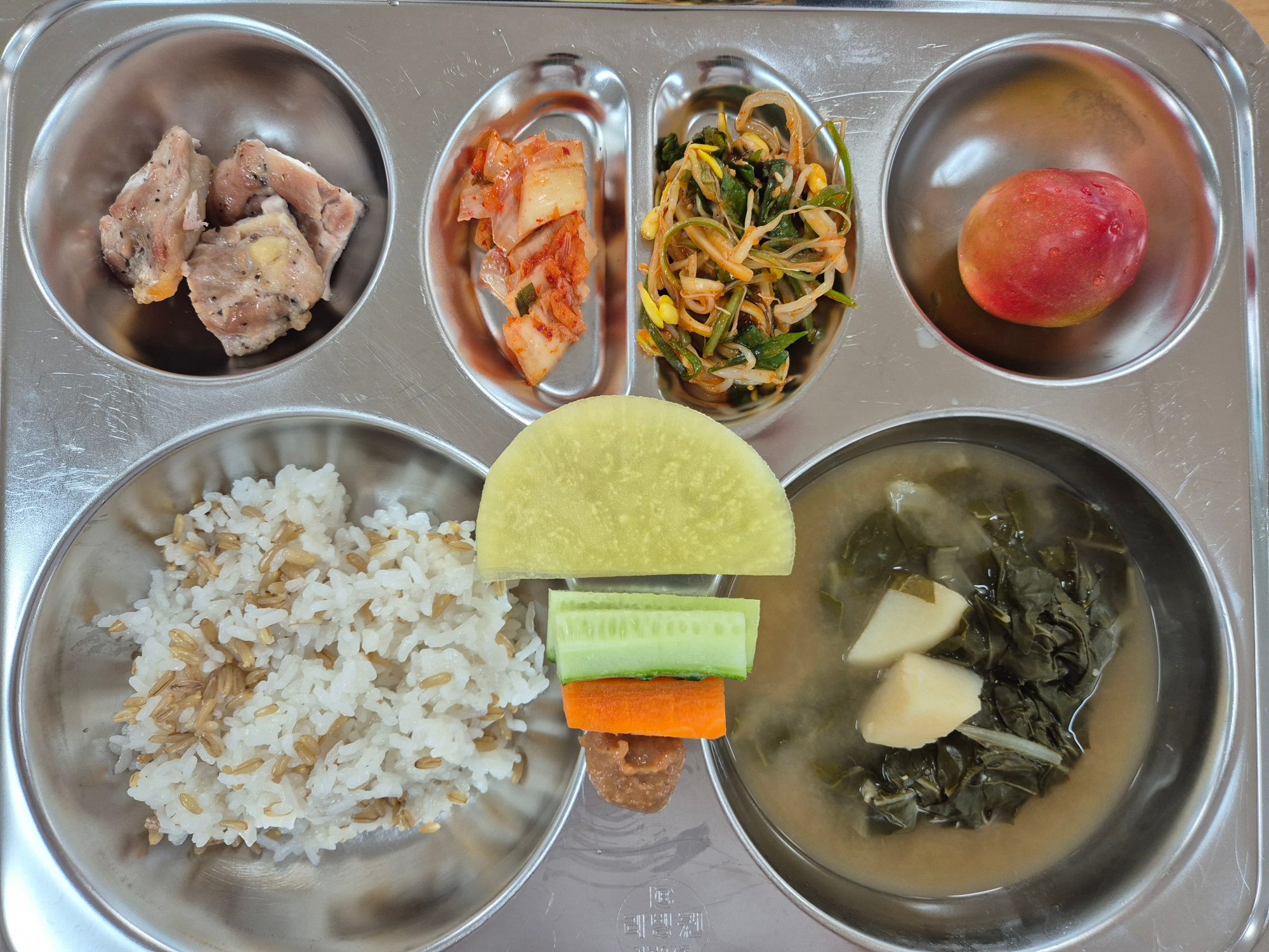 중식 식단 이미지