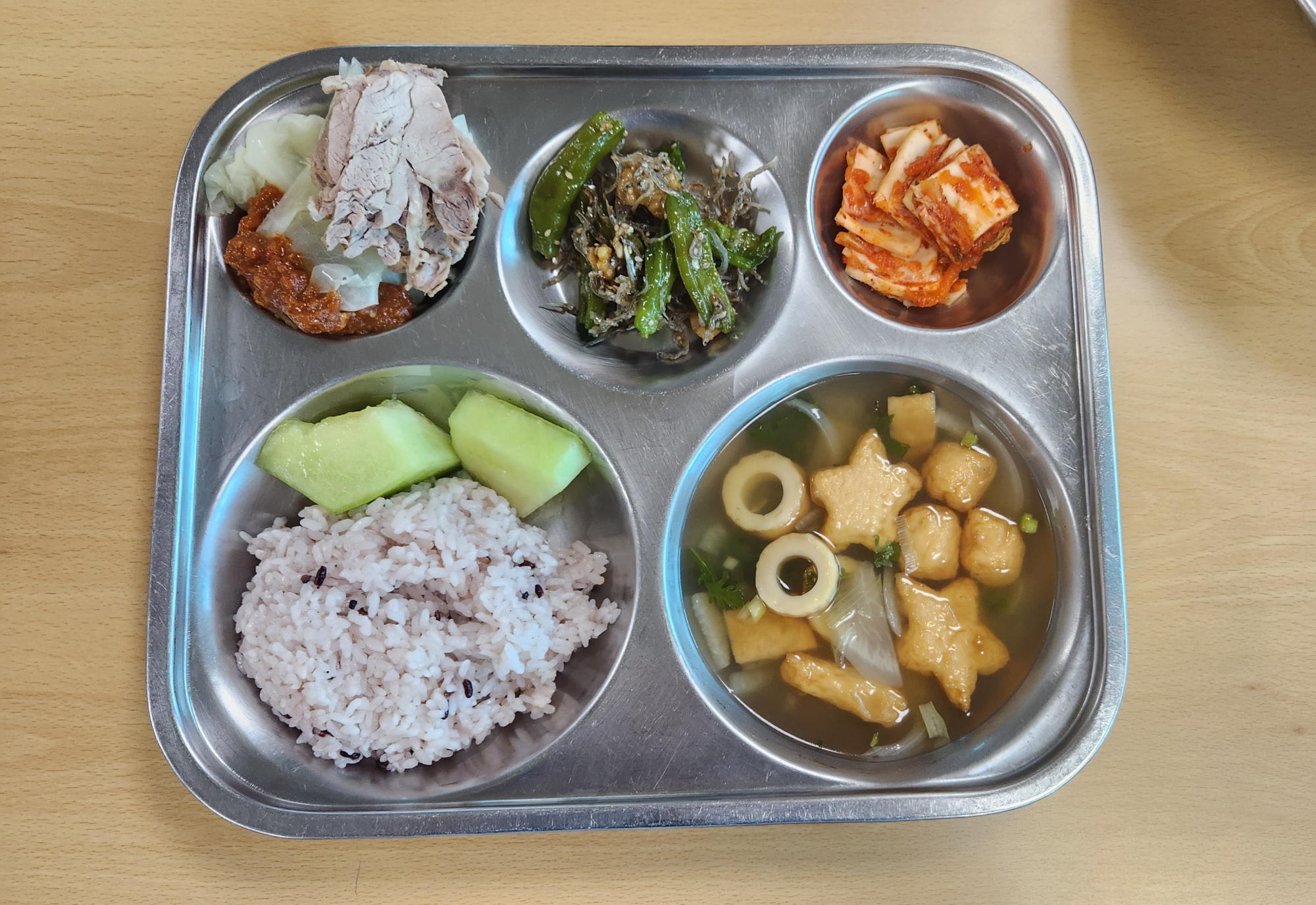 중식 식단 이미지