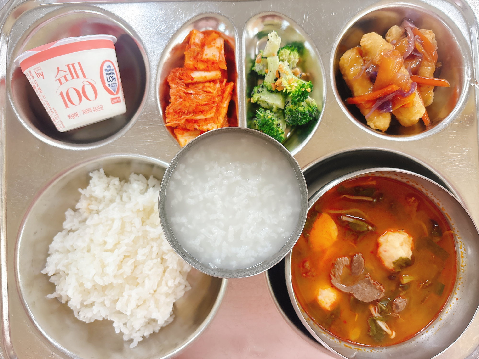 중식 식단 이미지
