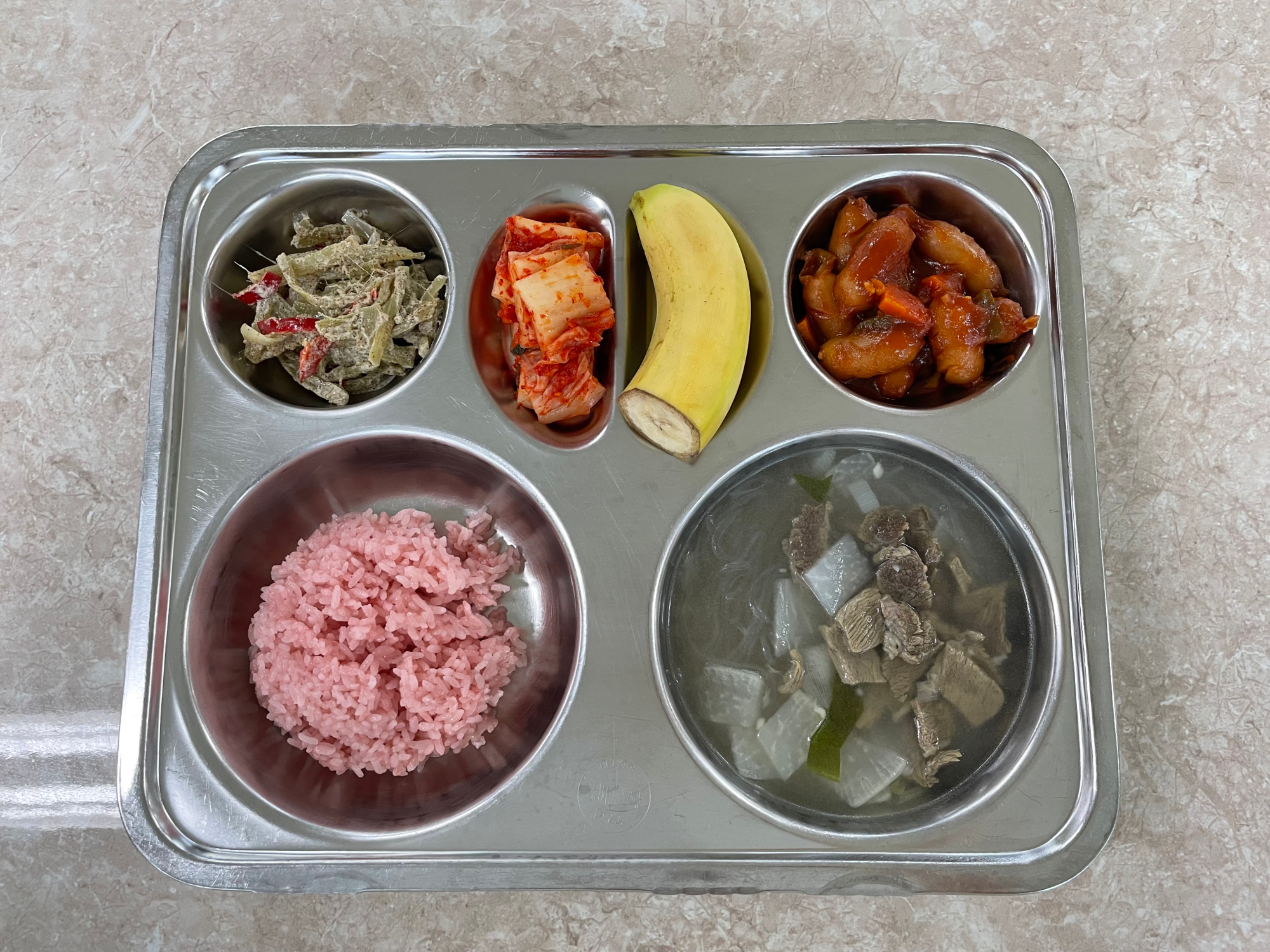 중식 식단 이미지